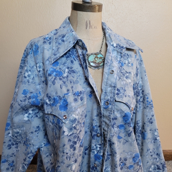 VINTAGE Western Shirt - Picture 1 of 5